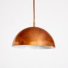 Copper Pendant Lamp, 1970s