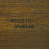Norwegian Pine stool pair from Krogenæs Møbler 1970s