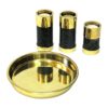 Norwegian Candleholder set of three by Saulo- Sulitjelma 1970s