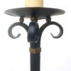 50s Neoclassical style wrought iron Floor Lamp