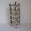 Set Of 5 , 1970s " Bmf " Modular Candle Holders Designed By Fritz Nagel & Ceasar Stoffi