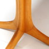 XL extendable table by Thonet with beautiful wear and tear
