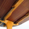 XL extendable table by Thonet with beautiful wear and tear