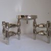 Set Of 5 , 1970s Bmf Silver Edition Modular Candle Holders Designed By Fritz Nagel & Ceasar Stoffi Germany Set Of 5 , 1970s Bmf Silver Edition Modular Candle Holders Designed By Fritz Nagel & Ceasar Stoffi Germany