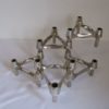 Set Of 5 , 1970s " Bmf " Modular Candle Holders Designed By Fritz Nagel & Ceasar Stoffi