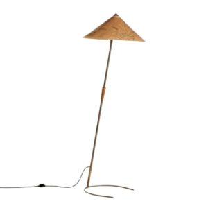 Brass Floor Lamp, 1930s