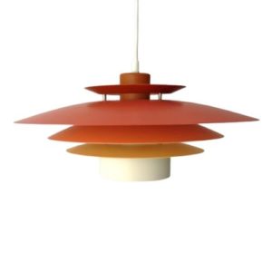 Danish Suspension Lamp, 1980s