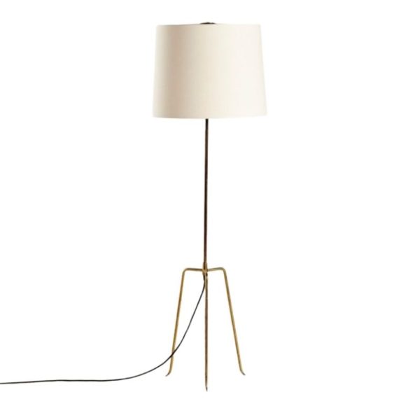 Dreistelz Floor Lamp from J.T.Kalmar, 1950s