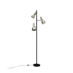 Dutch Chrome 3-Arm Floor Lamp, 1960s