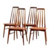 Eva Dining Chairs by Niels Koefoed for Koefoed Hornslet, 1960s, Set of 4