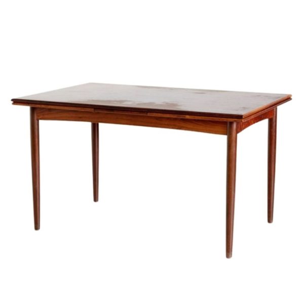 Extendable Danish Rosewood Dining Table, 1960s