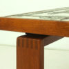 Danish Teak & Ceramic Coffee Table by Ox-Art for Trioh, 1977