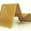 Swedish Rattan Lounge Chair by IKEA, 1970s