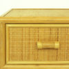 Spanish Rattan & Bamboo Chest Of Drawers, 1970s