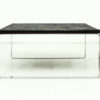 German Shale & Chrome Coffee Table • Model Primus by Dr. Peter Draenert for Draenert, 1960s German Shale & Chrome Coffee Table • Model Primus by Dr. Peter Draenert for Draenert, 1960s