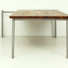 Dutch Walnut Dining Table Bisscheroux'S for Laurens Westhoff & Jadé Interieur Staalwerk, 2003