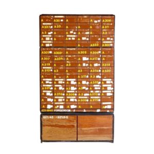 Library Card Cabinet, 1970s