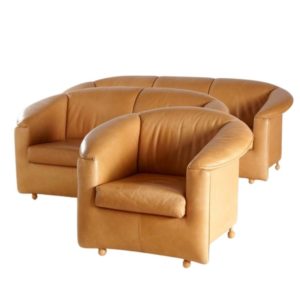 Living Room Set by Karl Wittmann for Wittmann, 1960s, Set of 3