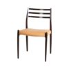 Model 78 Mahogany Chair by Niels Otto Møller for J.L. Møllers, 1960s