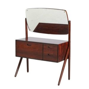 Restored Danish Rosewood Dressing Table, 1960s