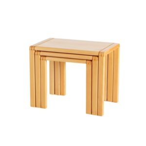 Beech Nesting Tables from Salling Stolefabrik Durup, 1960s