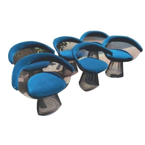 6 chairs - Warren Platner - Circa 2020