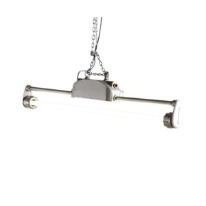 Industrial Tubular Ceiling Lamp, 1970s