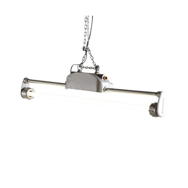 Industrial Tubular Ceiling Lamp, 1970s