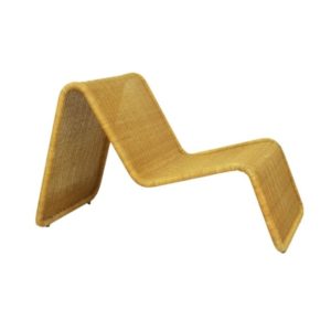 Swedish Rattan Lounge Chair by IKEA, 1970s