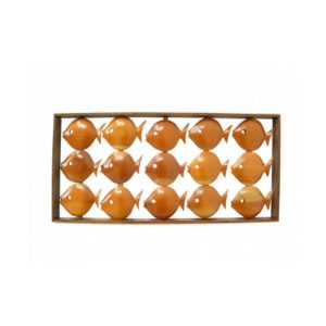 Wall Sculpture Teak. Denmark 1970