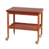 Danish Teak Trolley by Grete Jalk for Poul Jeppesens Møbelfabrik, 1960s