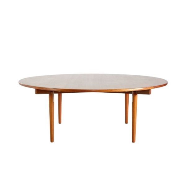 Huge Dining Table by Hans J. Wegner for Johannes Hansen, 1960s