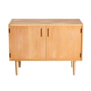 Vintage Danish Oak Cabinet, 1960s