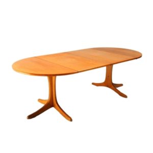 XL extendable table by Thonet with beautiful wear and tear