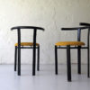 Set of 2 Post-Modern armchairs, 1980s