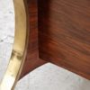 Smoked Glass and Rosewood Coffee Table, 1960s