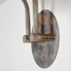 White Glass Wall Sconce by Tibor Újházi, 1970s