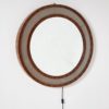 Mid-Century Art Déco Illuminated Mirror, 1950s