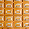 Library Card Cabinet, 1960s