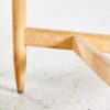 Oak Based Glasstop Coffee Table