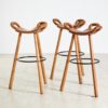 Swedish bar stool by Carl Malmsten