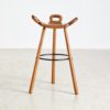Swedish bar stool by Carl Malmsten