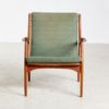 Danish Teak & Upholstery Armchair by Erik Andersen & Palle Pedersen for Horsnaes Møbler, 1960s