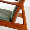 Danish Teak & Upholstery Armchair by Erik Andersen & Palle Pedersen for Horsnaes Møbler, 1960s