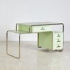 Bauhaus Style Green Work Room Set from Ideal Tubular Furniture Factory, 1930s
