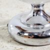 White Chrome Floor or Table Lamp, 1960s