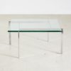 Model PK61 Glass Coffee Table by Poul Kjærholm for E. Kold Christensen, 1950s