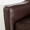 Rosewood & Leather 965H Reading Armchair & Ottoman by Fredrik A. Kayser for Vatne Møbler, 1960s