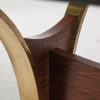 Smoked Glass and Rosewood Coffee Table, 1960s