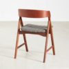 Set of 4 Model 71 Teak Dining Chairs by Henning Kjærnulf for Boltings Stolefabrik, 1960s Set of 4 Model 71 Teak Dining Chairs by Henning Kjærnulf for Boltings Stolefabrik, 1960s